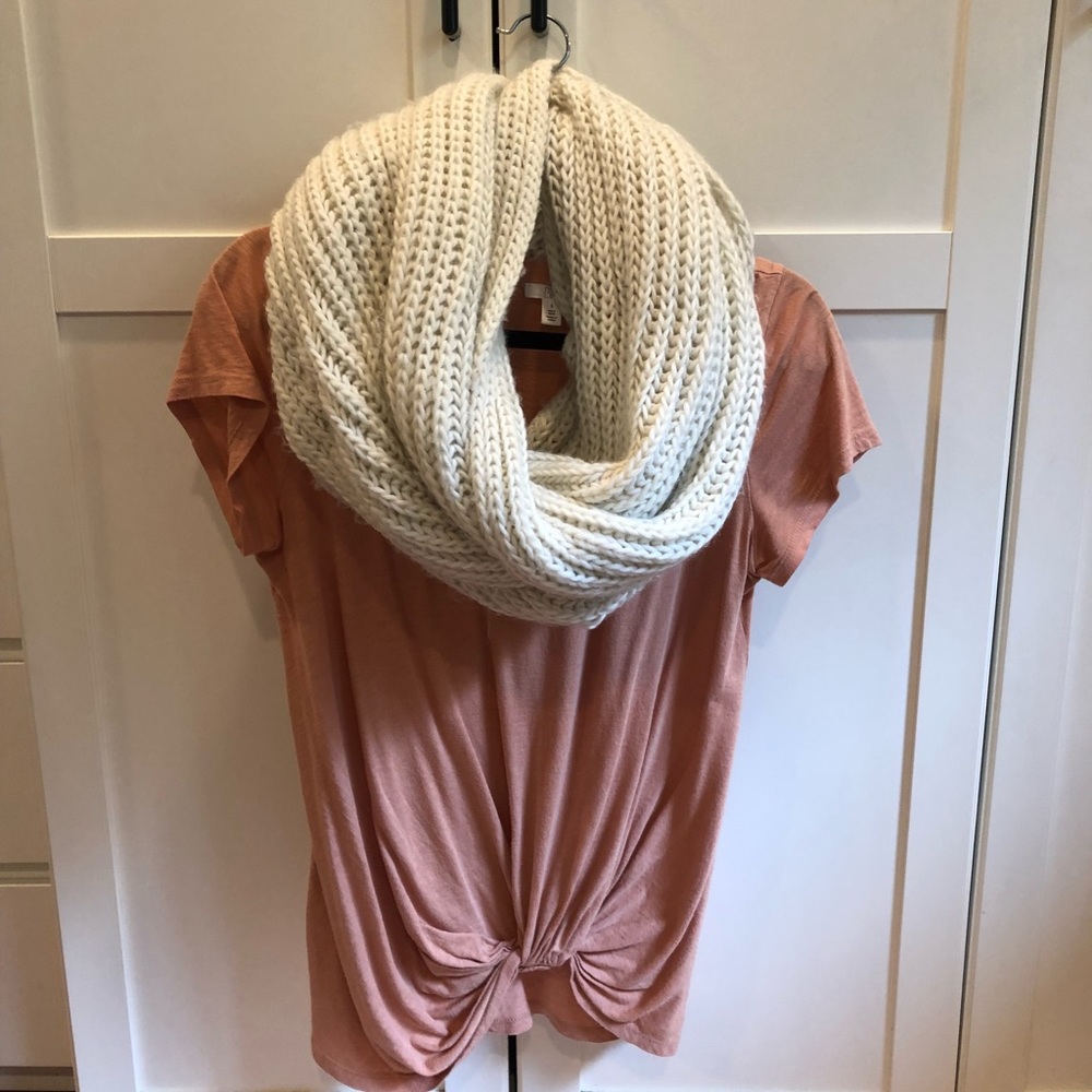 Knitted Infinity Scarf Like New